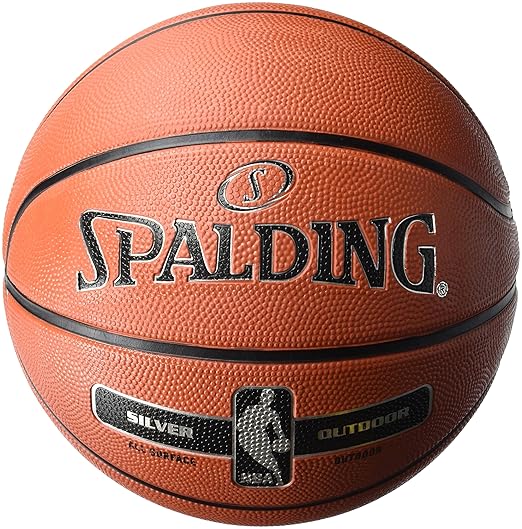 Ballon Spalding NBA Silver Outdoor: Amazon.es: Deportes y aire libre