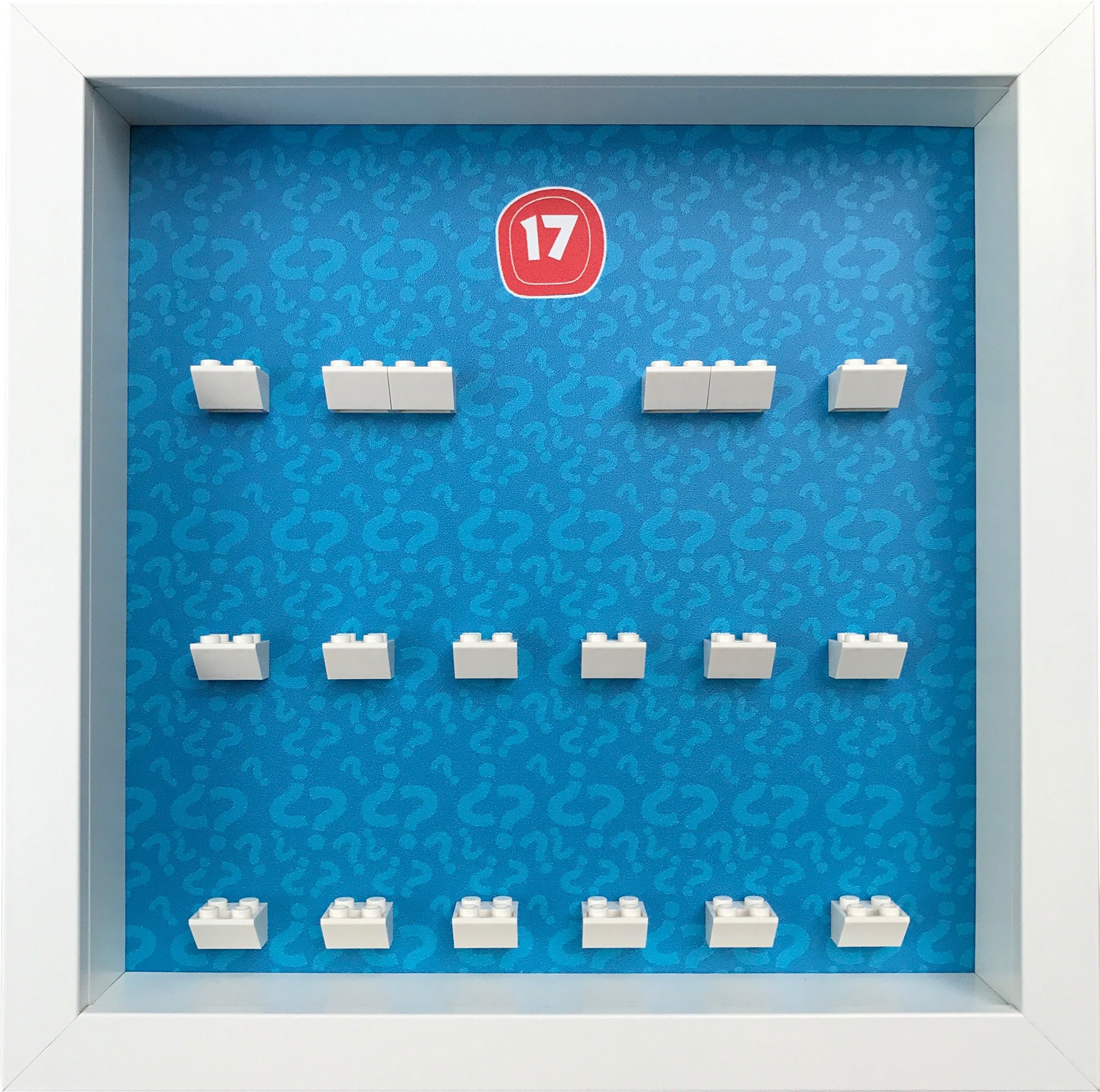 FRAMEPUNK Display Frame, compatible with LEGO® Minifigures Series 17 71018