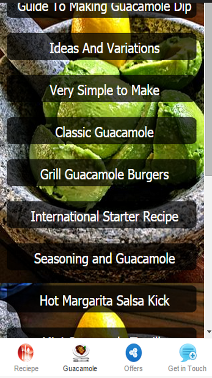 Guacamole Recipes