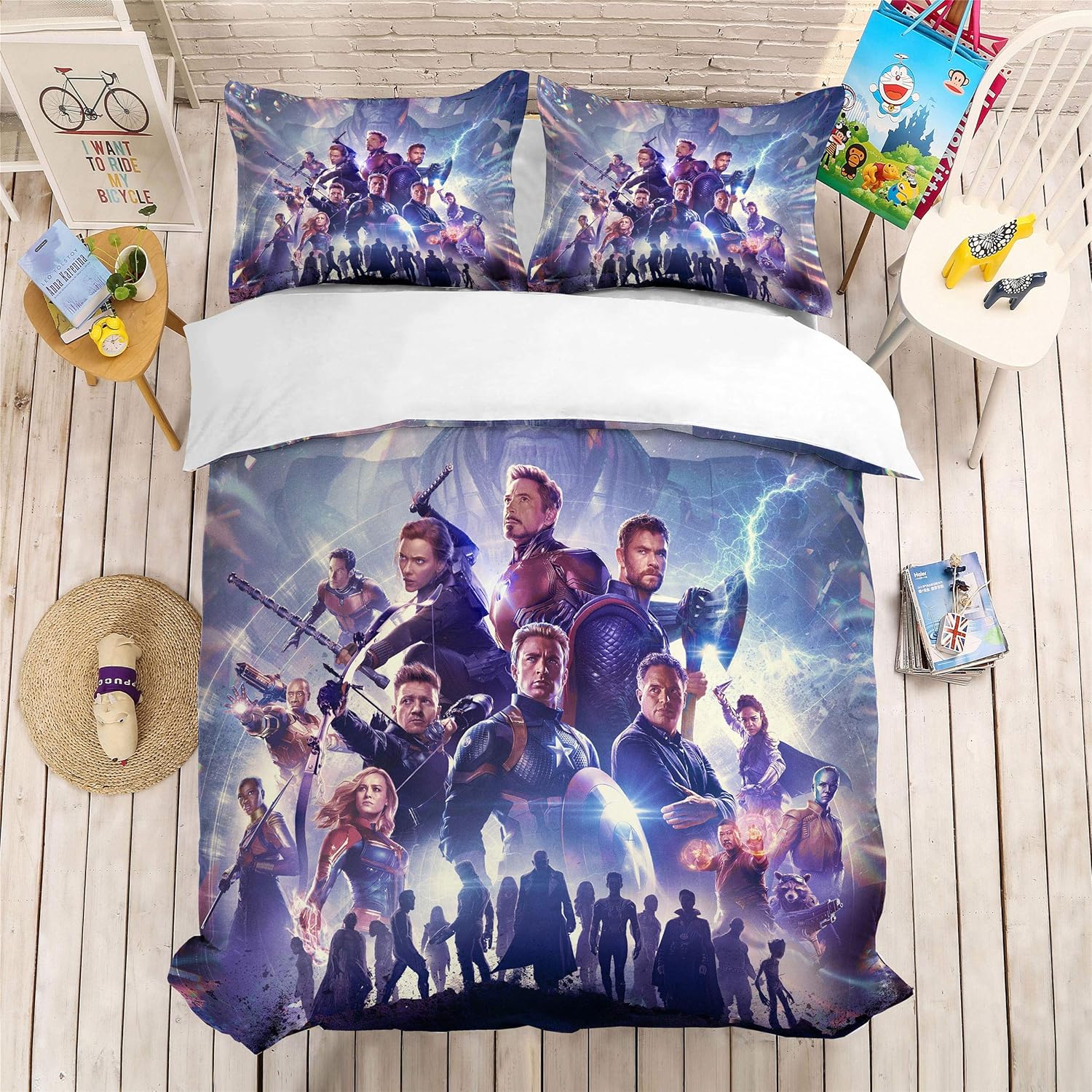 queen size avengers comforter