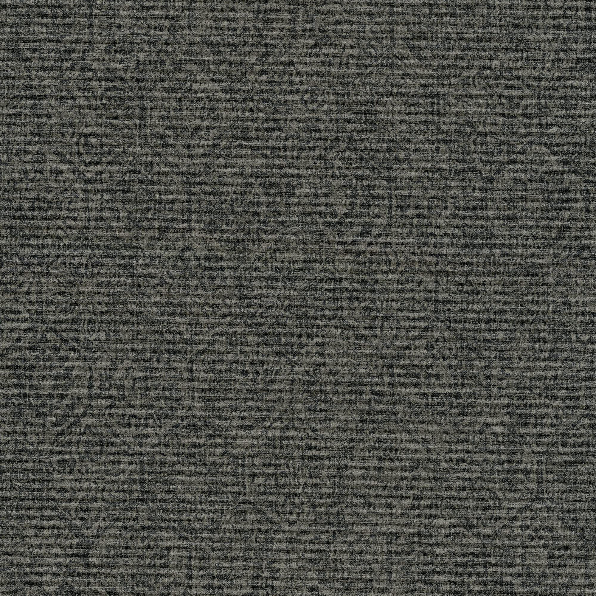 Galerie HV41026 Havana Floral Geometric Motif Wallpaper, Brown/Black, 10.05m x 53cm