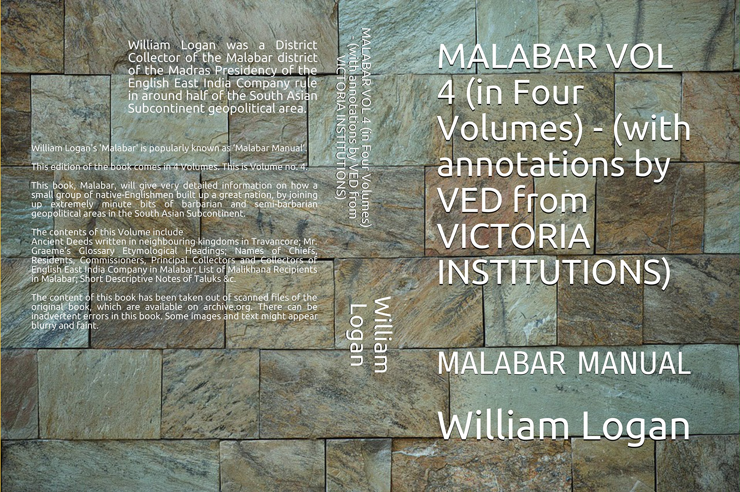 Buy MALABAR MANUAL (MALABAR) VOL 4 (out of 4 volumes) Book Online at Low  Prices in India | MALABAR MANUAL (MALABAR) VOL 4 (out of 4 volumes) Reviews  ...