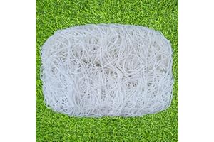 Vallerta Soccer Goal NET. Weatherproof, Polyethylene Twine Net (24'x8', 21'x7', 18'x7', 18.5'x6.5', 12'x6', 10'x6')