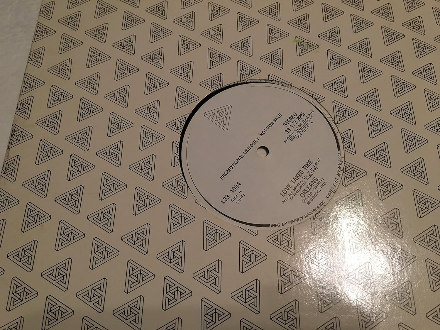 ORLEANS LOVE TAKES TIME VINYL LP RECORD ALBUM Music