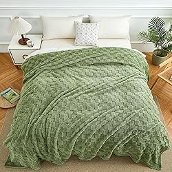 Aganear Fleece Blanket Queen Size - Plush Cozy Soft