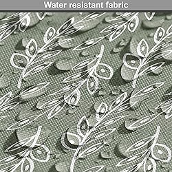 Ambesonne Muted Colors Fabric by The