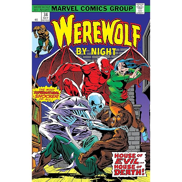 Amazon.com: Werewolf By Night (1972-1977) #33 eBook : Moench, Doug
