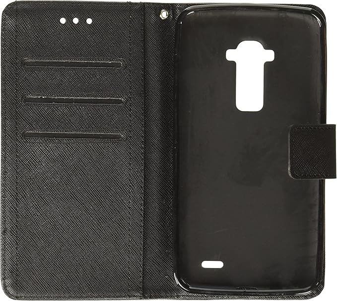 Amazon Com Reiko Wireless 3 In 1 Wallet Case For Lg G Flex Black