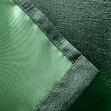 Enhanced Living Vogue Green 46x72 Eyelet Thermal Noise Reducing Curtains view 4