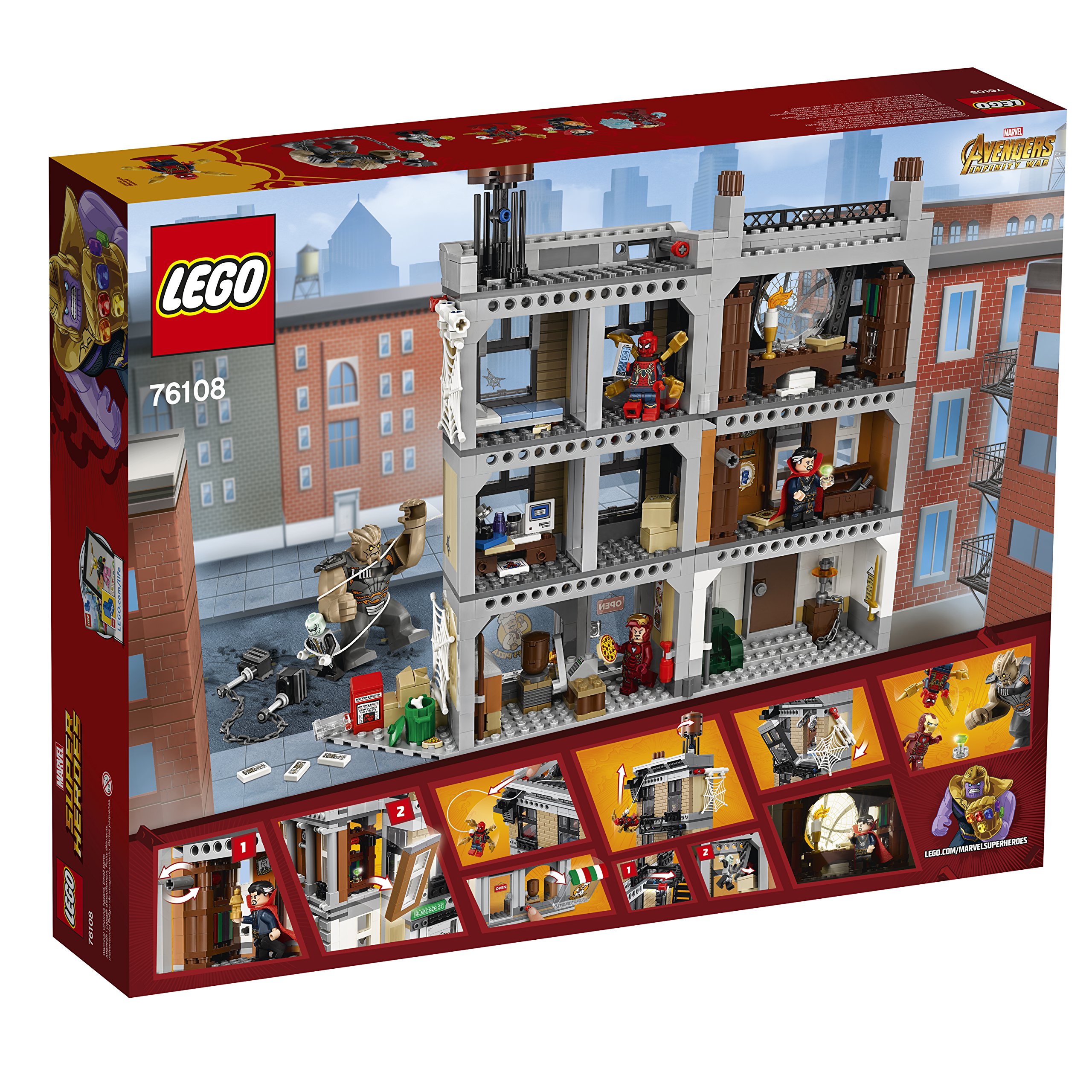 lego marvel infinity war sanctum sanctorum