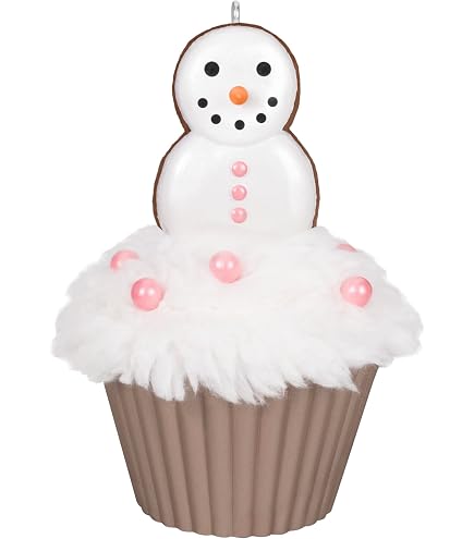 Cupcake Navideño De Muñeco De Nieve - Gratis