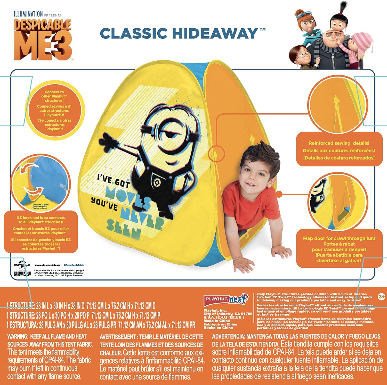 classic hideaway play tent