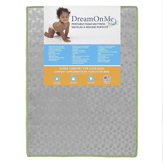portable pack n play mattress