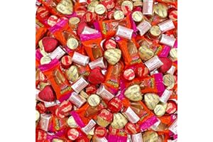 LAETAFOOD Valentine's Day Chocolate Candy Variety Pack - HERSHEY’S NUGGETS, REESESHearts and Cups (3 Pound Bag - Approx. 120 Count)