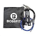 Bossfit Lightweight Speed Jump Rope For Men & Women