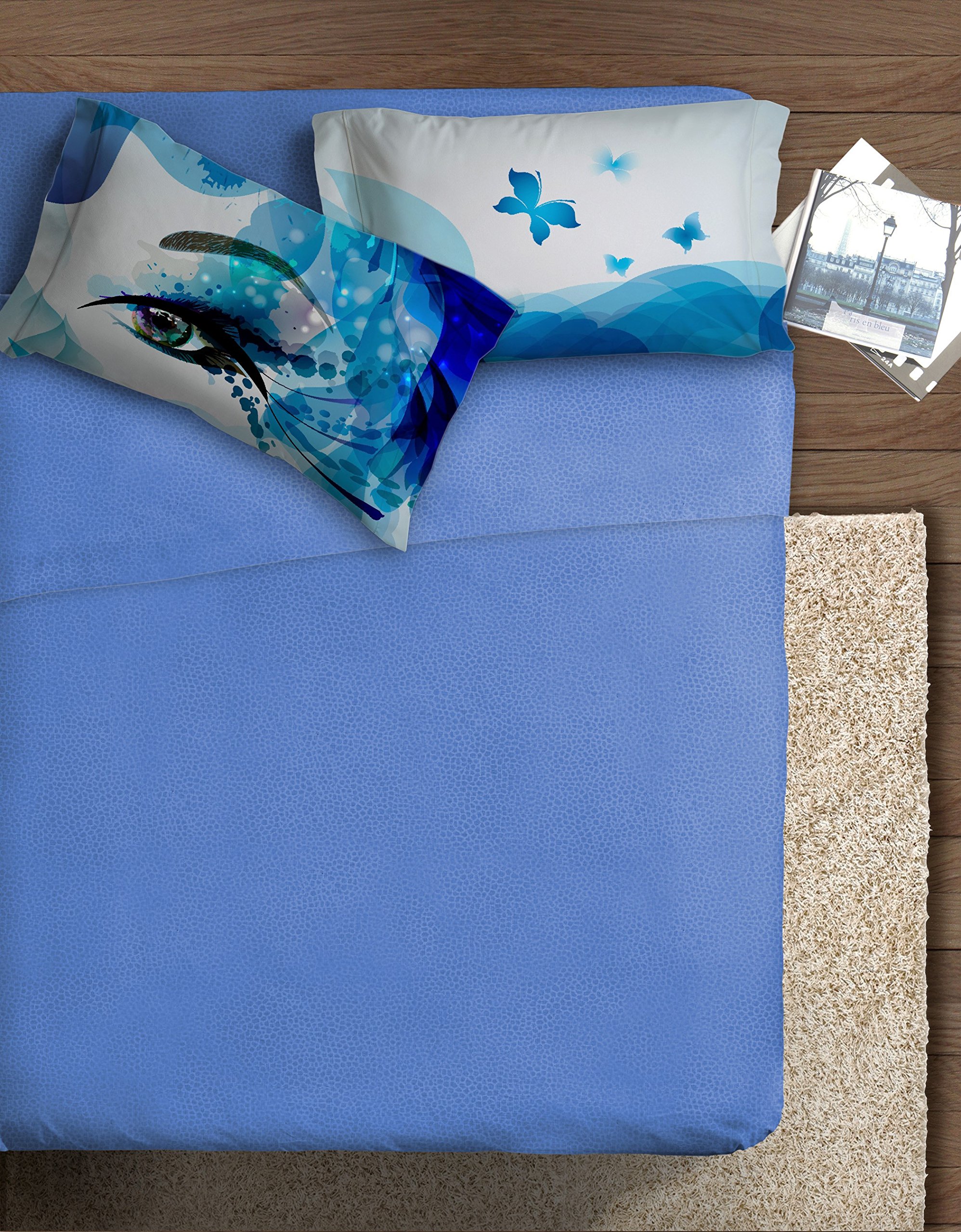 Ipersan Blu/azzurro Bed 105 (260 x 300 cm + 2/52 x 83 cm)
