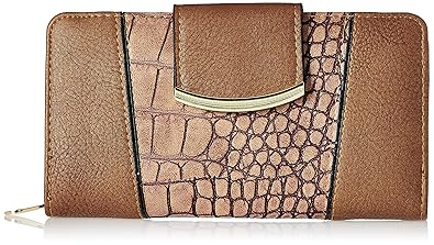 Alessia74 Womens Wallet (Tan)
