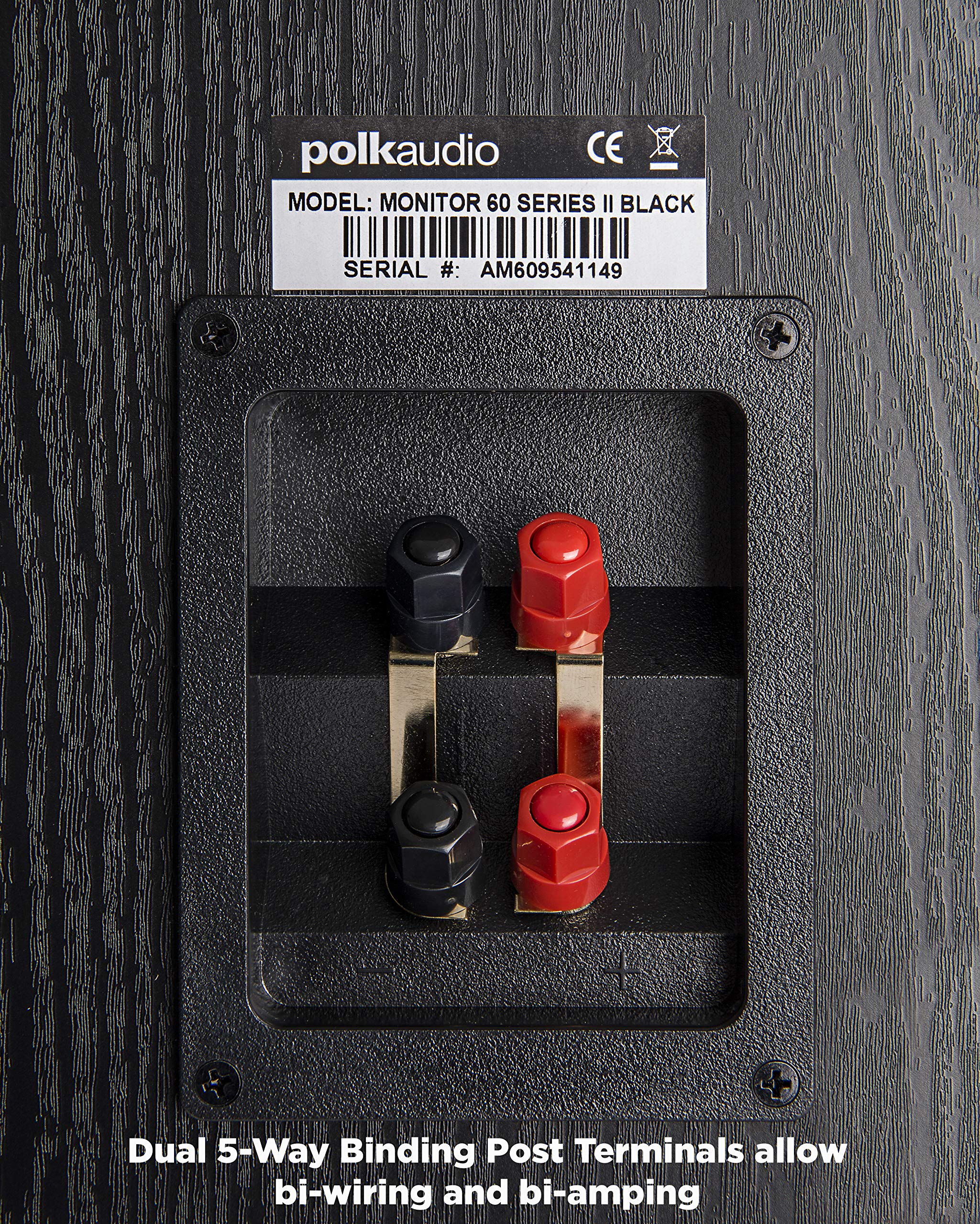 Polk Audio Monitor 60 Series II Floorstanding Speaker Bestseller for Home Audio Big Sound