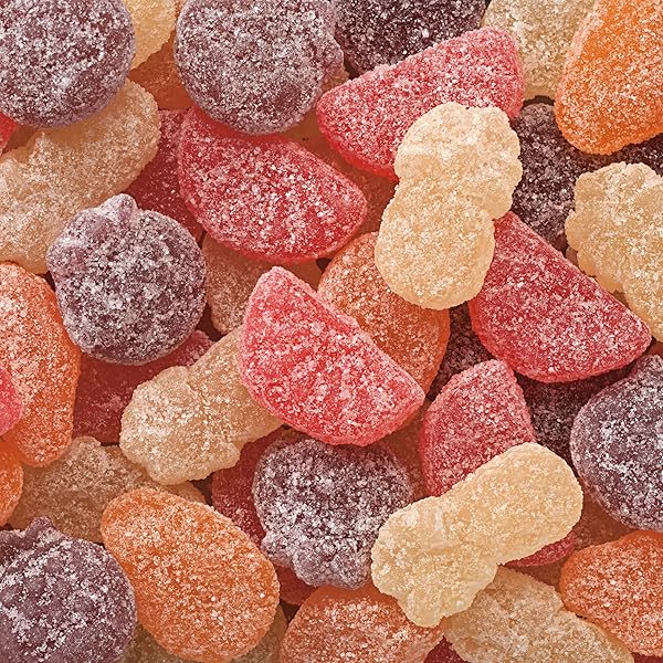 SOUR PATCH KIDS FRUITS TROPICAL MIX SOFT & CHEWY CANDY, SHARE SIZE, 11.11 OZ