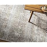 Livabliss x Our PNW Home Rainier Updated Traditional Washable Area Rug, 5'3" x 7'3", Taupe