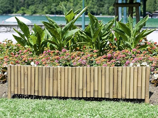 Windhager Borde para Parterre bambú Tipo 3, 35 x 100 cm: Amazon.es ...