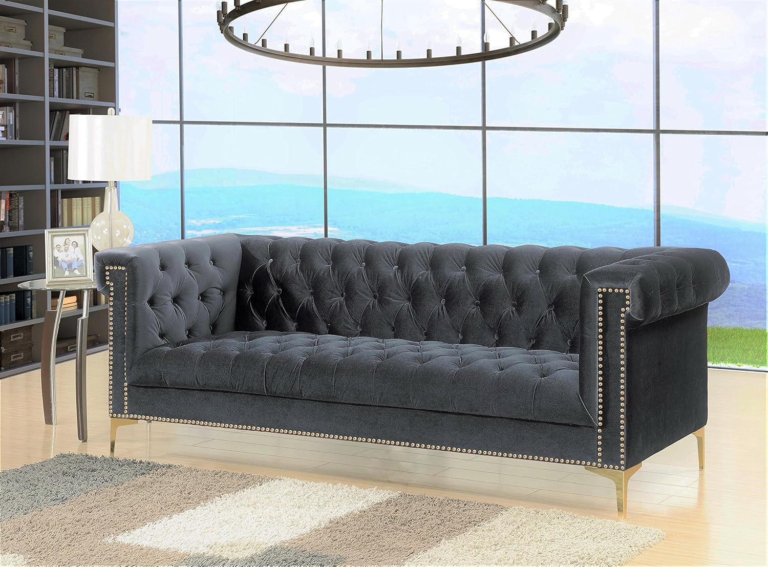 Best large velvet sectional sofa