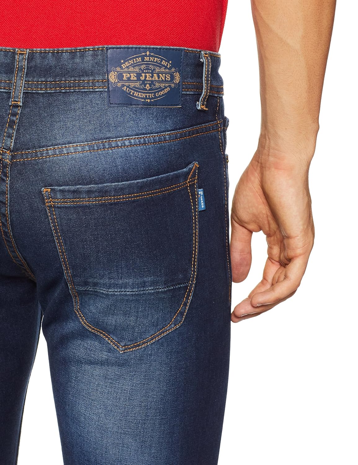 peter england men's slim fit jeans