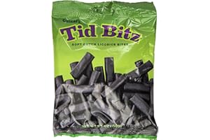 Gustaf's Tid Bitz Soft Dutch Licorice Bites, 5.2 Ounce (Pack of 12)