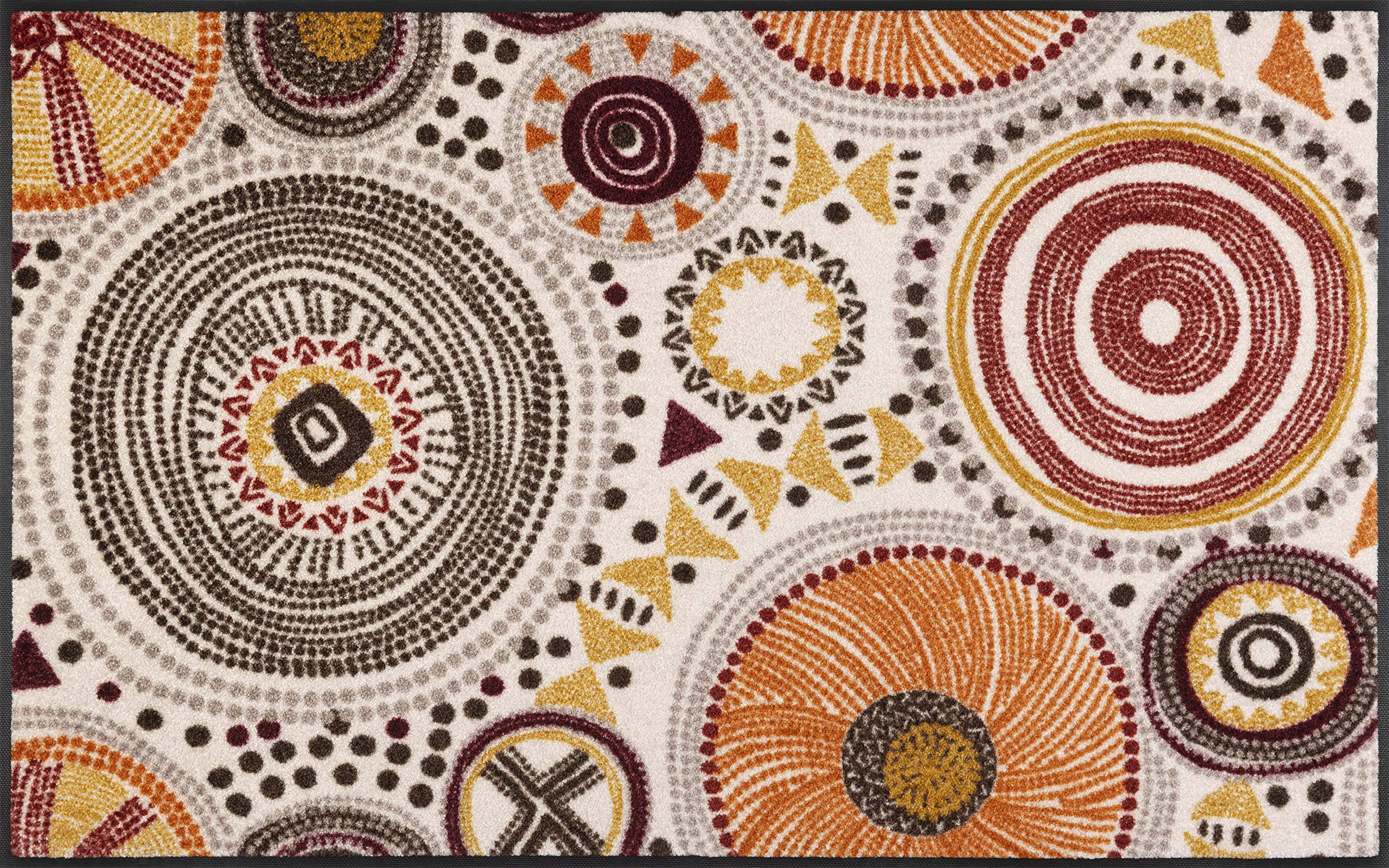 Wash+Dry Doormat, Polyamide Back: Nitrile Rubber, Multicoloured, 75 x 120 cm — image 1