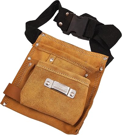 Amtech N0850 6 Pocket Leather Tool Belt