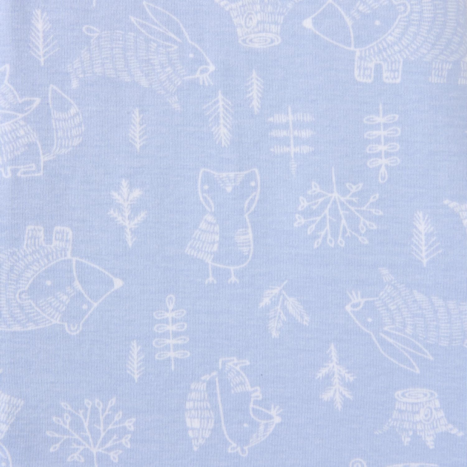 HALO Sleepsack Wearable Blanket Cotton Woodland Etch Blue, Size XLarge: Baby