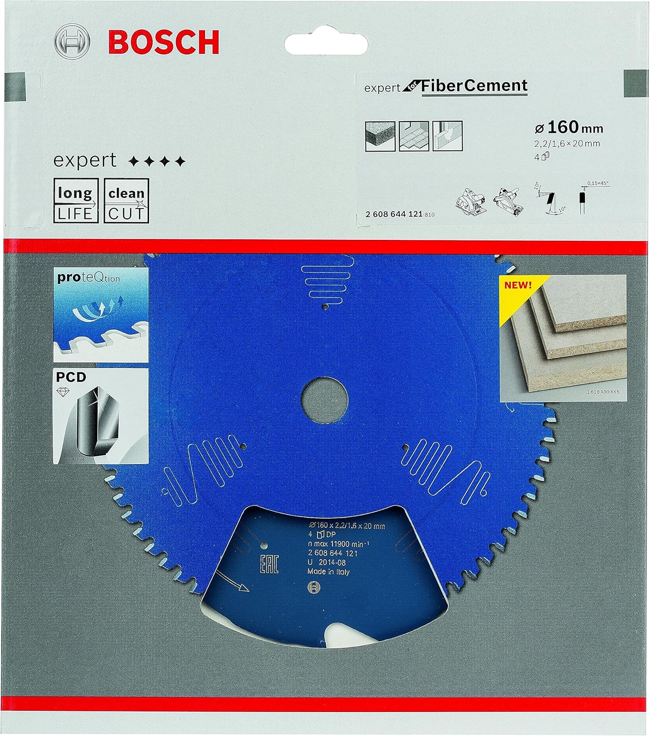 Bosch 1x EXPERT Fibre Cement Corded Circular Saw Blade for Handheld Circular Saw (for Fibre cement boards diameter mm - Image 3