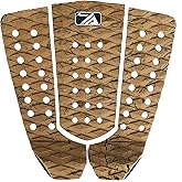 3 Piece Stomp Pad Surfboard EVA Traction Pad Adhesive Professional Tail Pad/Applies All Boards - Surfboards, Shortboards, Longboards, Skimboards/Multiple Color Choices