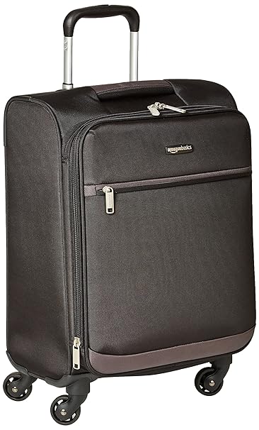 AmazonBasics - Roll-Reisetrolley, 53 cm, Schwarz