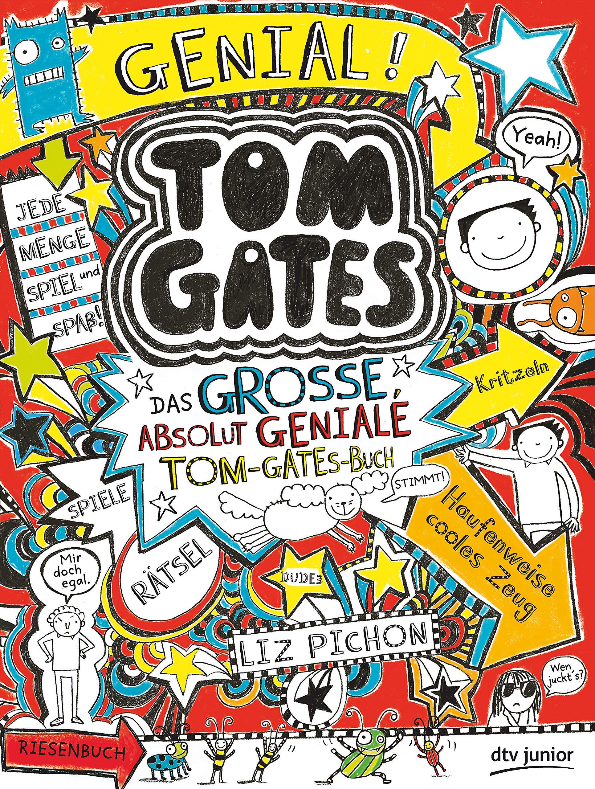 Tom Gates Das Grosse Absolut Geniale Tom Gates Buch Cooler Comicroman Ab 9 Pichon Liz Pichon Liz Kilchling Verena Amazon De Bucher