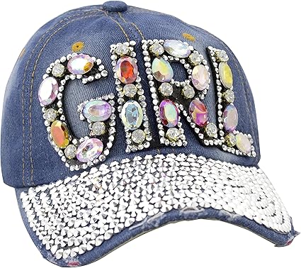 girls denim cap