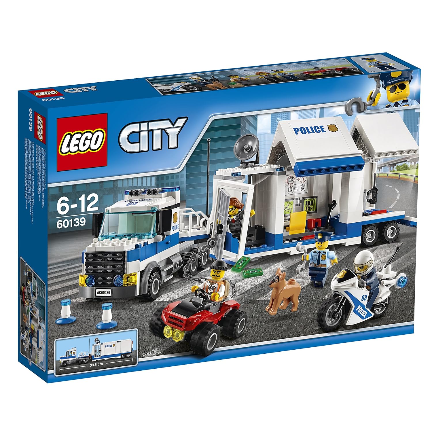 LEGO City Centro de control móvil