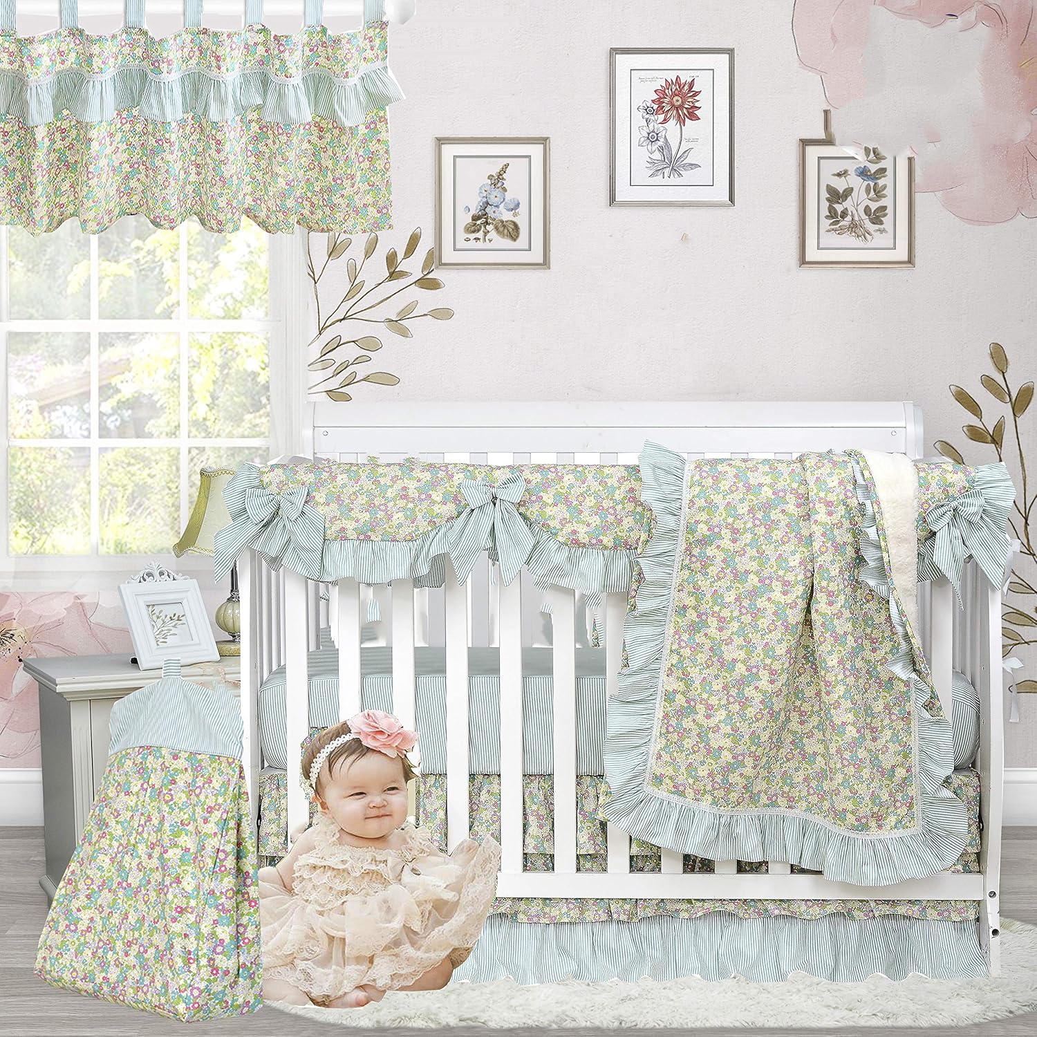 farmhouse style crib bedding