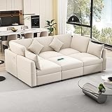 6 Seater Reversible Modular Sectional Sofa