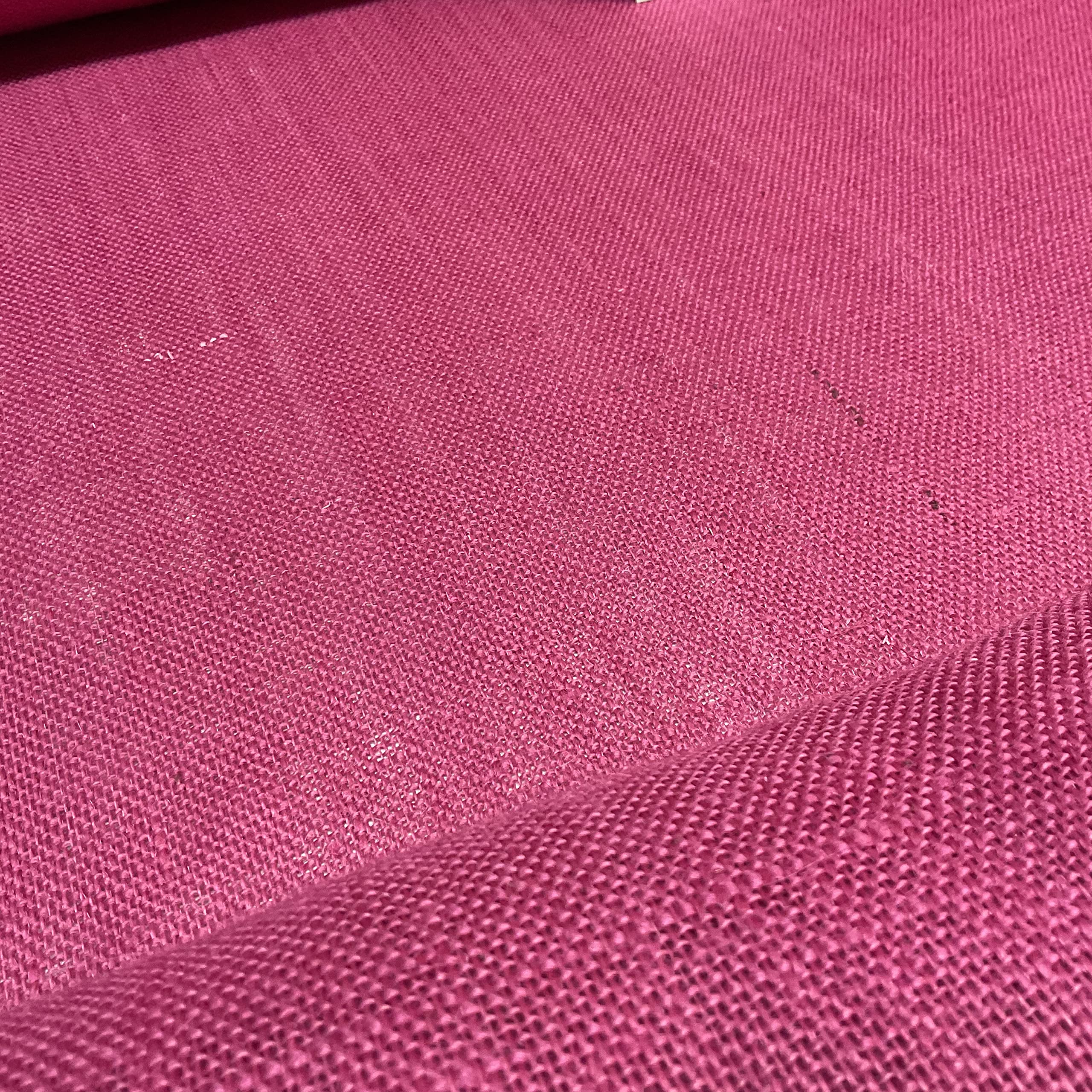 Pink 5 Meter 100% Coloured Jute Hessian Craft Ideal for Upholstery Fabric 39 inches Wide