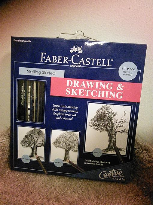 Faber Castell Creative Studio Getting Started Drawing Sketching Set Drawing Sketching Set