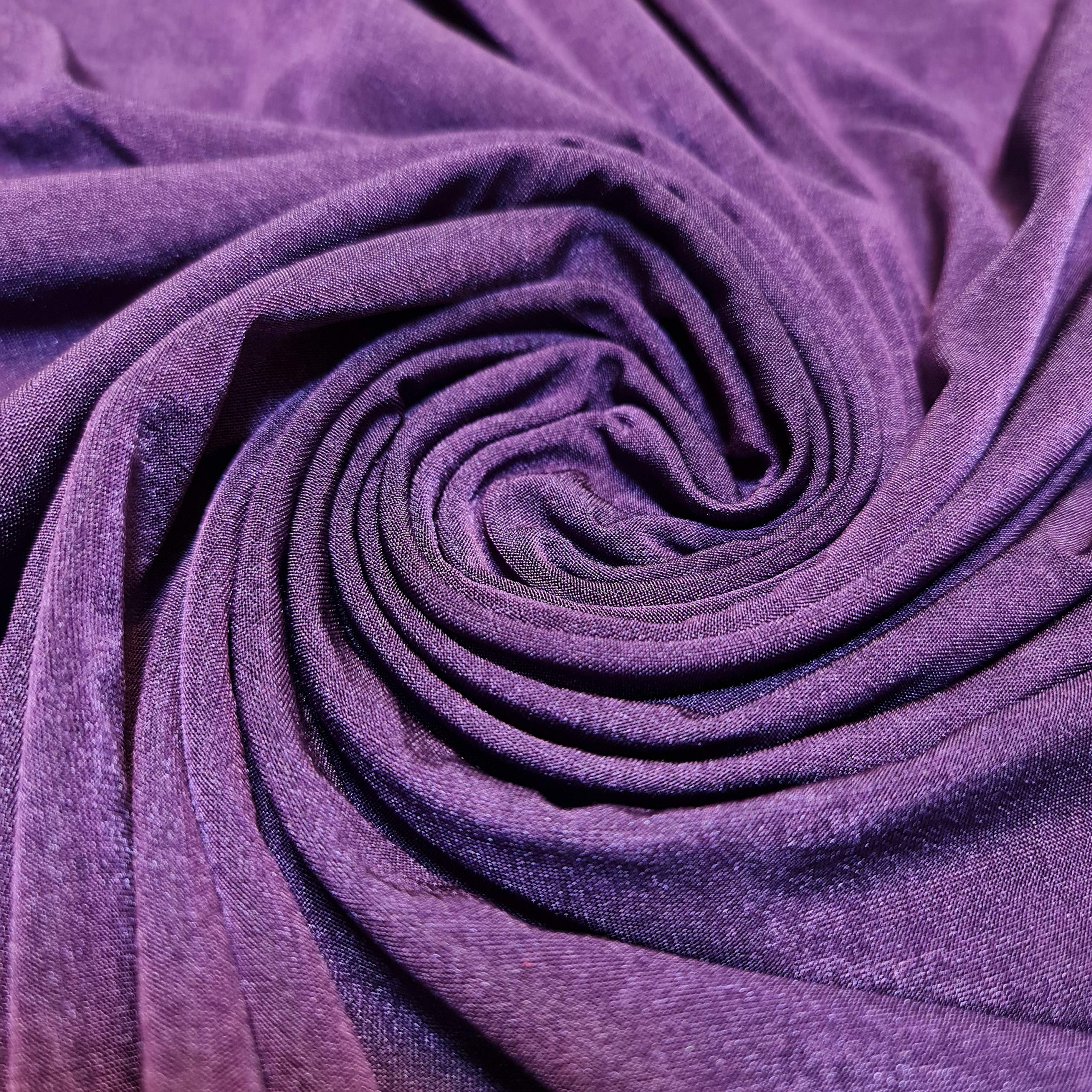 2 Meter 100% Elastane Interlock 4 -Way Stretch Spandex Jersey Swimwear Dress Fabric 58" (Purple)