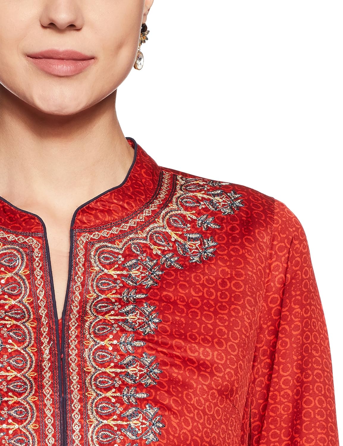 biba women's straight salwar suit