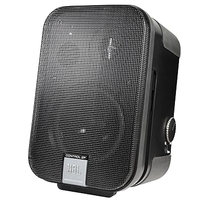 JBL Professional C2PM Control 2P Compact Powered Monitor, Master Speaker Only, Black