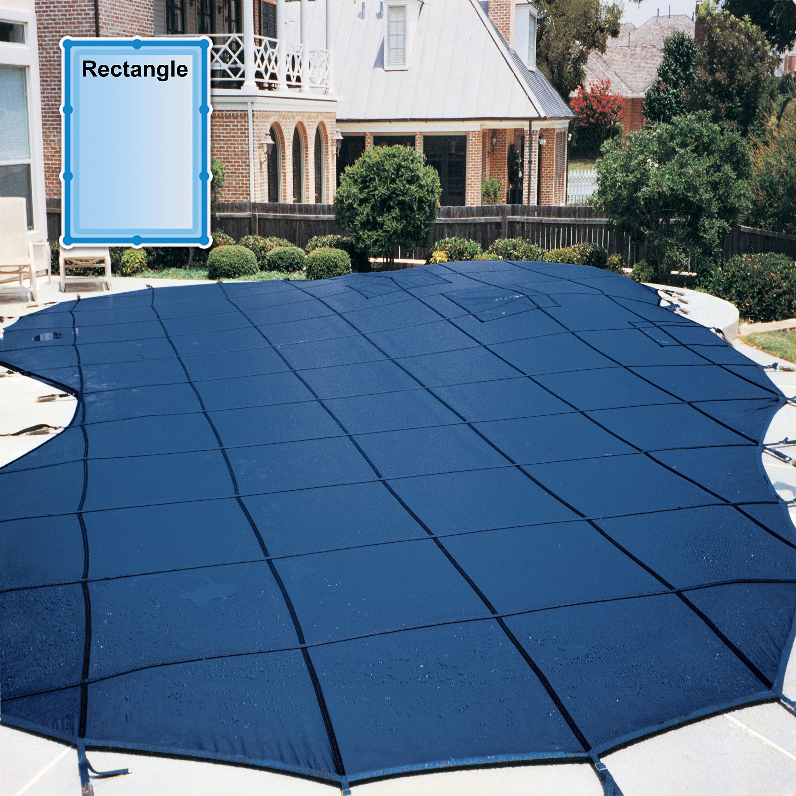 20ft. x 50ft. Rectangle Commercial Grade Supermesh Swimming Pool Safety Cover