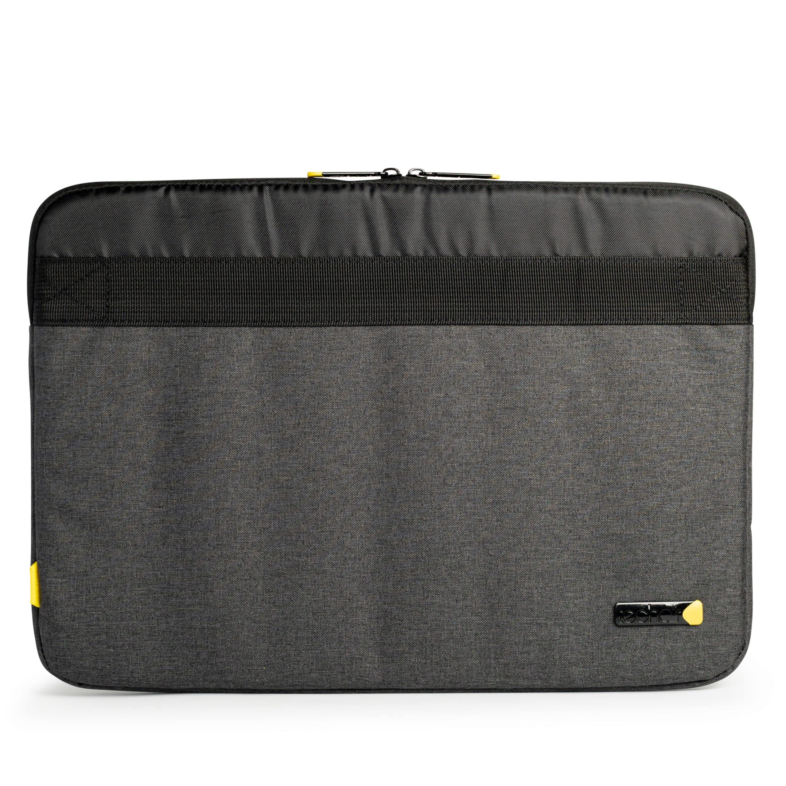 techair Slipcase Eco Essential 14-15.6 Inch Case Grey/Black, darkgray, 40 x 28,5 x 2,5 cm