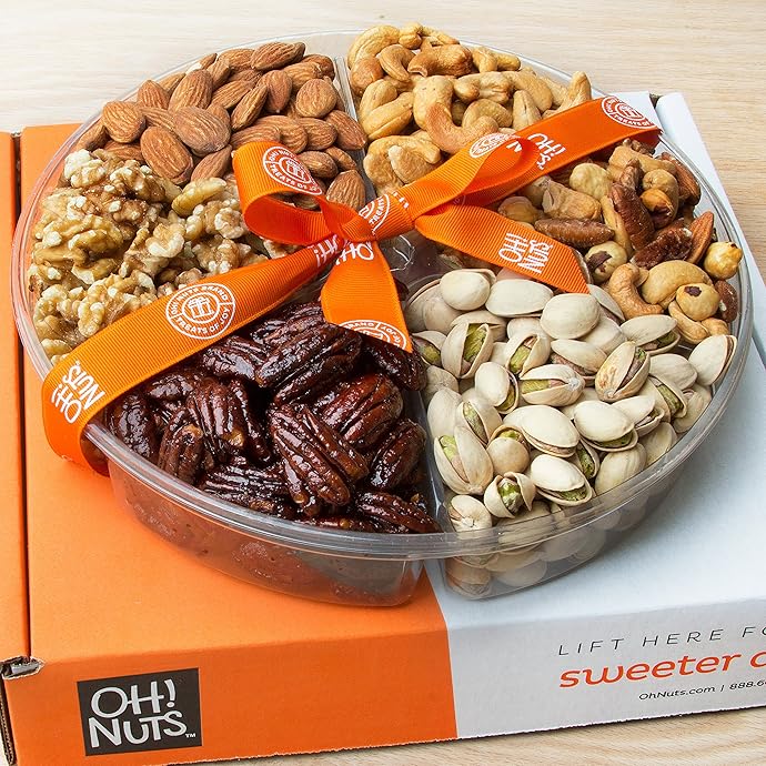 金盒特价 Oh! Nuts 坚果礼盒 1.5磅约680g $23.99 海淘转运到手约￥217