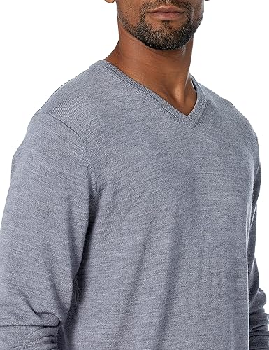 Goodthreads Men's Lightweight Merino Wool V-Neck Jumper (Available