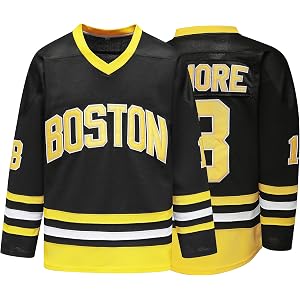 Boston Happy Gilmore #18 Adam Sandler 1996 Movie Ice Hockey Jersey Stitched Letters and Numbers XS-XXL