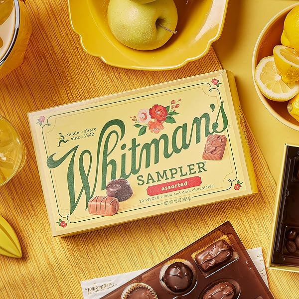 WHITMAN’S SAMPLER MOTHER’S DAY ASSORTED CHOCOLATES, 10 OUNCE (22 PIECES)